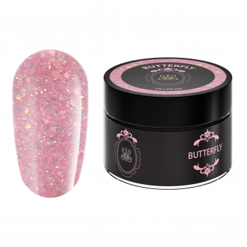 Glitter Builder Gel Butterfly - 15ML